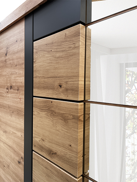 Avantgarde Sliding Door Wardrobe 200/215/59 - AV4-20