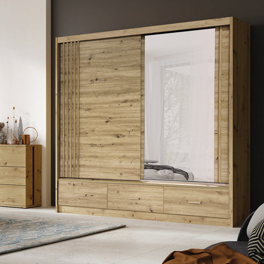 Canada Sliding Door Wardrobe 200/215/60 - CA1-200
