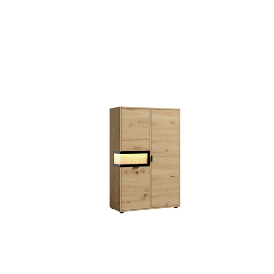 Evolution Low Glass Display Cabinet 89/137/37 - EV2a