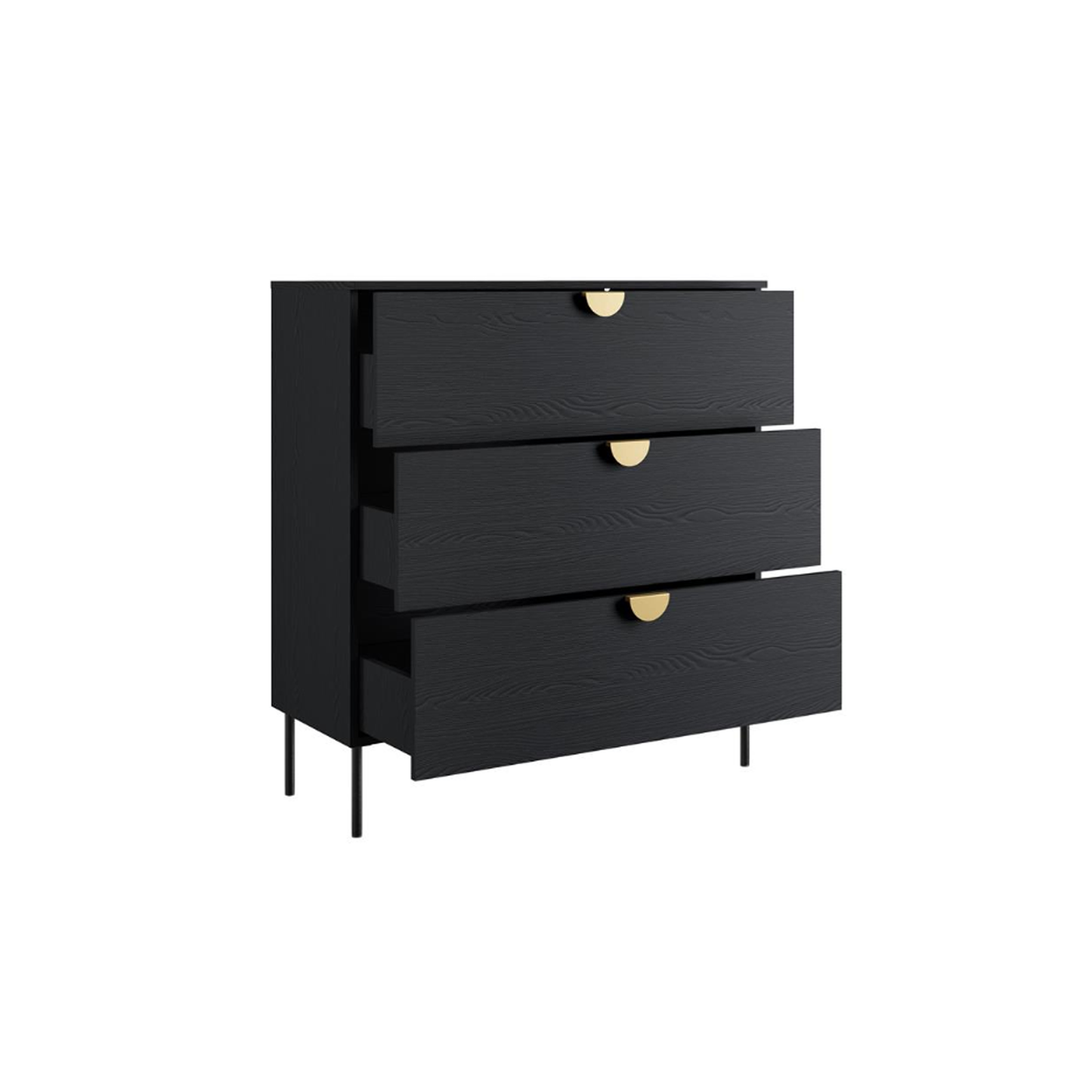 Mond 3 Drawer Chest 100/107/40 - Mond 27