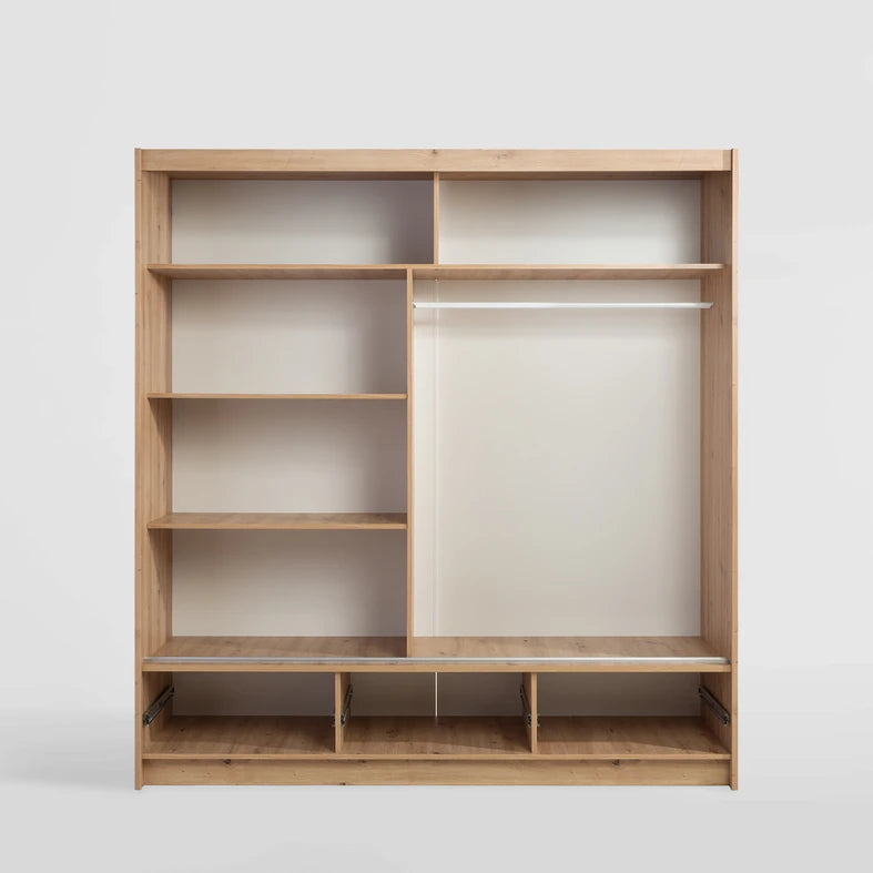 Nevada Sliding Door Wardrobe 200/215/60 - NV-200